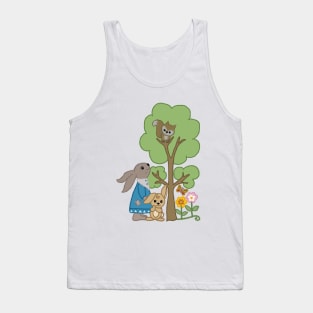 Hasen und Eichhörnchen Tank Top